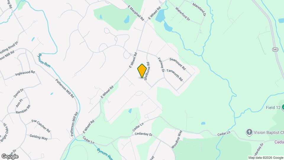 906 Shelburne Rd Map and Location Details