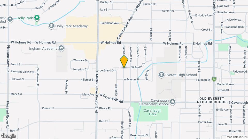3707 Burchfield Dr Mapa y Detalles de la Ubicación