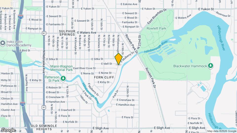 1919 E Mulberry Dr Map and Location Details