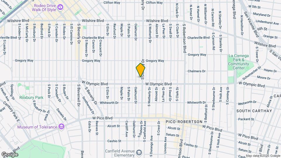 361 S Doheny Dr Map and Location Details