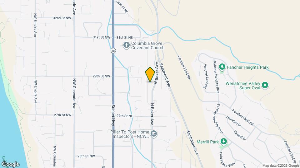 2869 N Breckenridge Dr Map and Location Details
