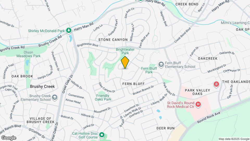 8501 Fern Bluff Ave Map and Location Details