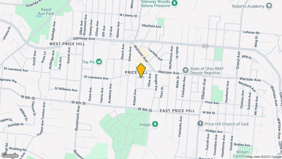 961 Oakland Rd Map and Location Details