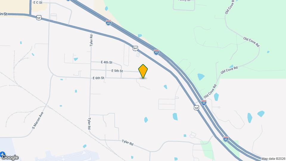 3816 E 6th St Map and Location Details