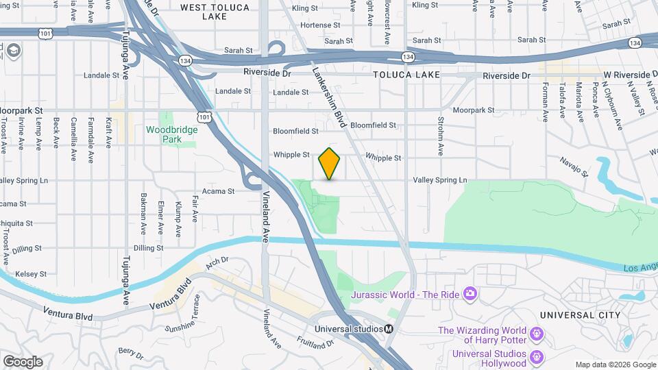 10778 Valley Spring Ln Map and Location Details