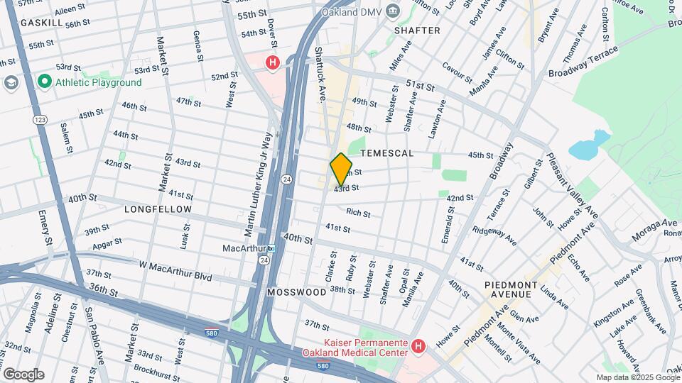 487 43rd St Mapa y Detalles de la Ubicación