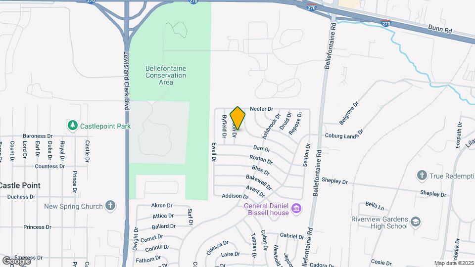 10514 Anson Dr Map and Location Details