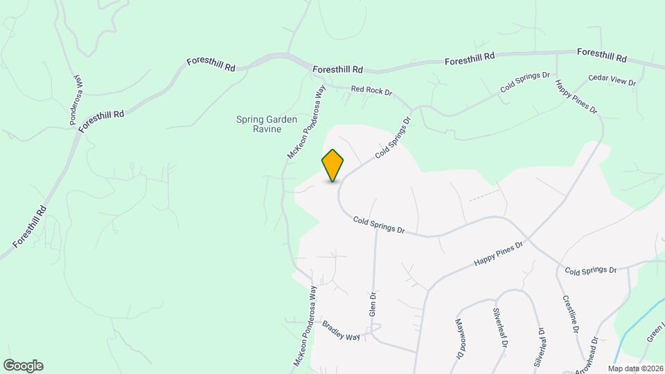 5366 Cold Springs Dr Map and Location Details