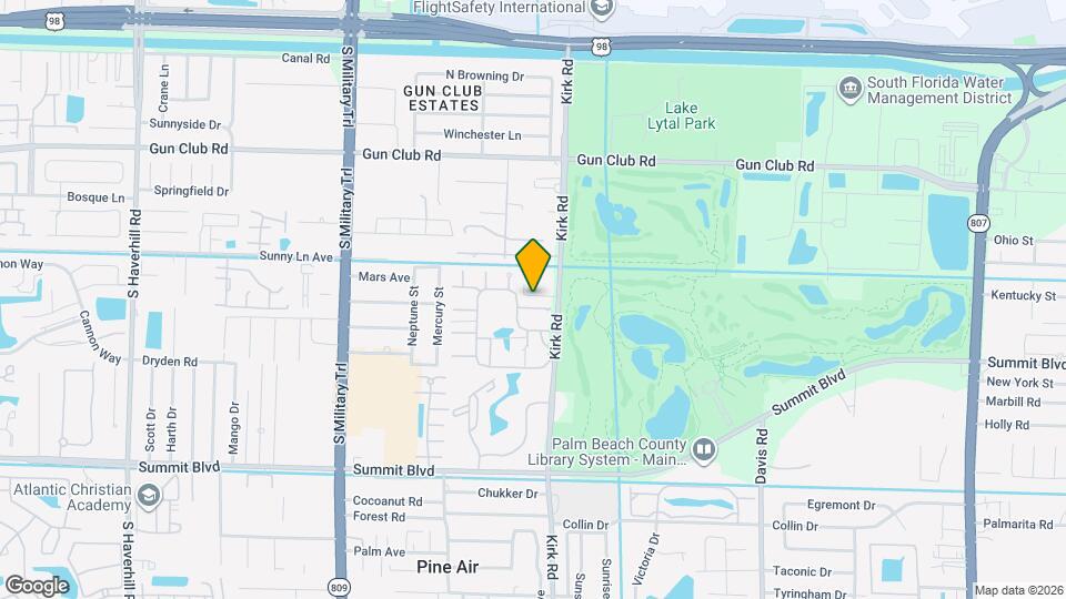 4039 Palm Bay Cir Map and Location Details