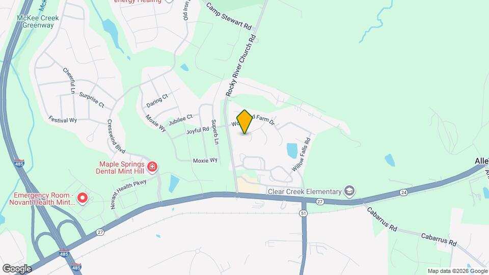 11610 Hidden Grove Trail Mapa y Detalles de la Ubicación