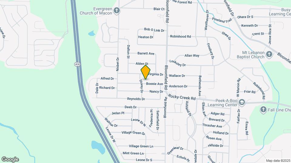 2675 Bonnie Ave Map and Location Details