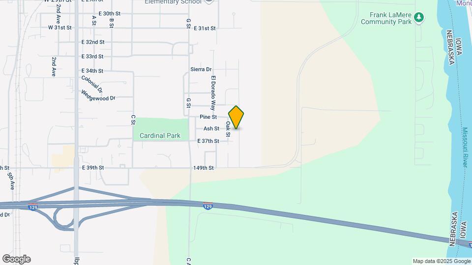 3643 Le Mesa Way Map and Location Details