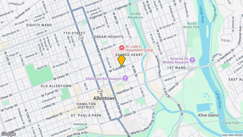 448 W Turner St Mapa y Detalles de la Ubicación