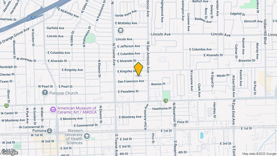 731 San Francisco Ave Mapa y Detalles de la Ubicación