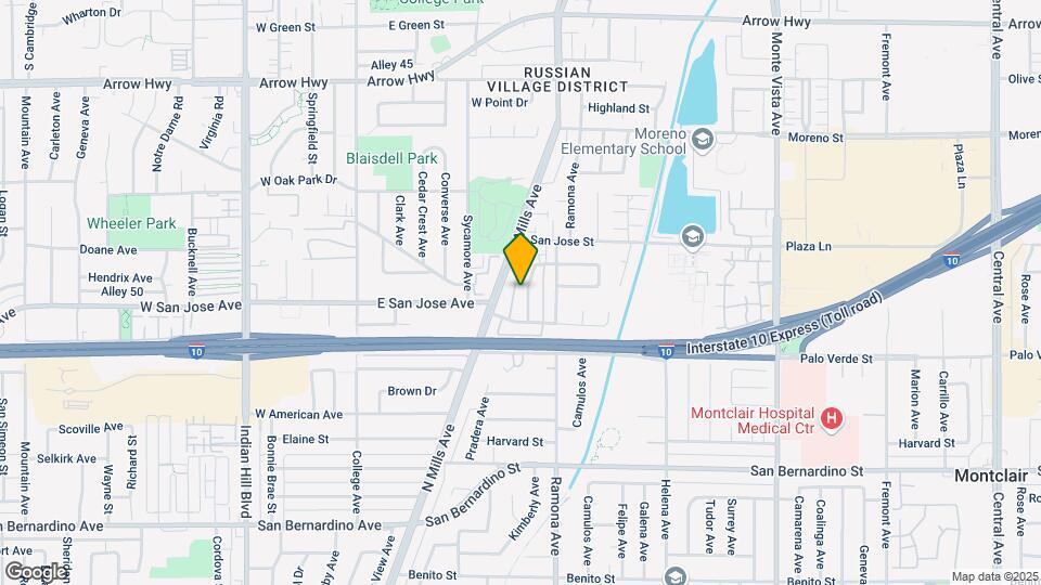 9404 Pradera Ave Map and Location Details