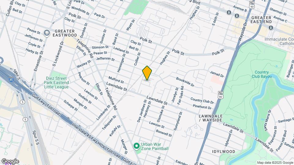 5430 Camaguey St Map and Location Details