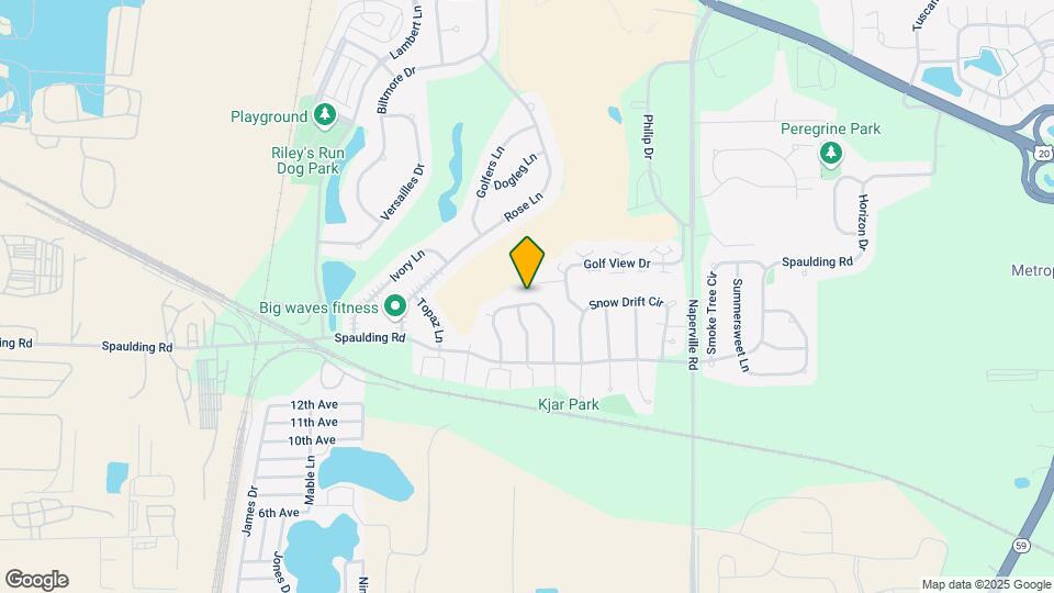 1532 Knoll Crest Dr Map and Location Details