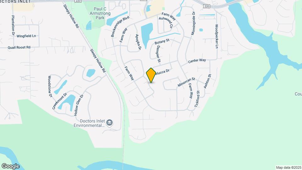 2123 Orangewood St Map and Location Details