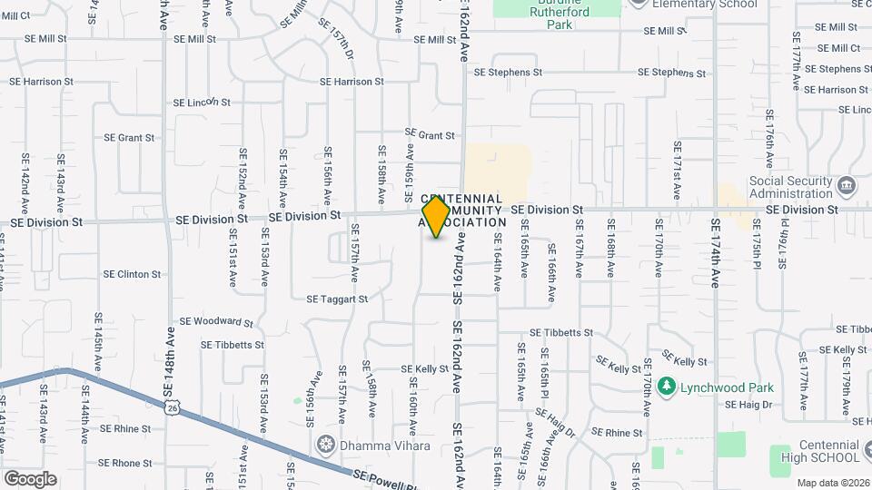 2642 SE 160th Ave Map and Location Details