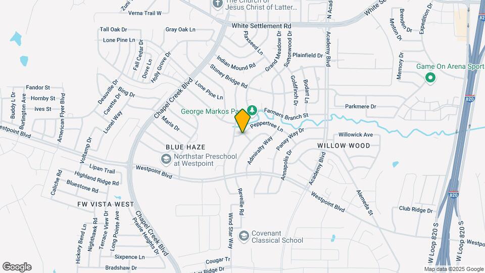 10157 Peppertree Ln Map and Location Details
