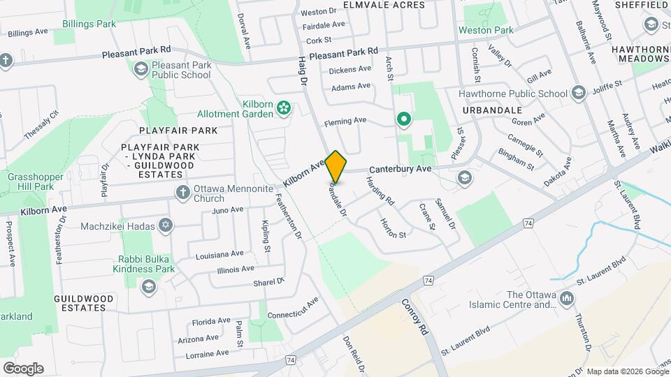 2197 Urbandale Dr Map and Location Details