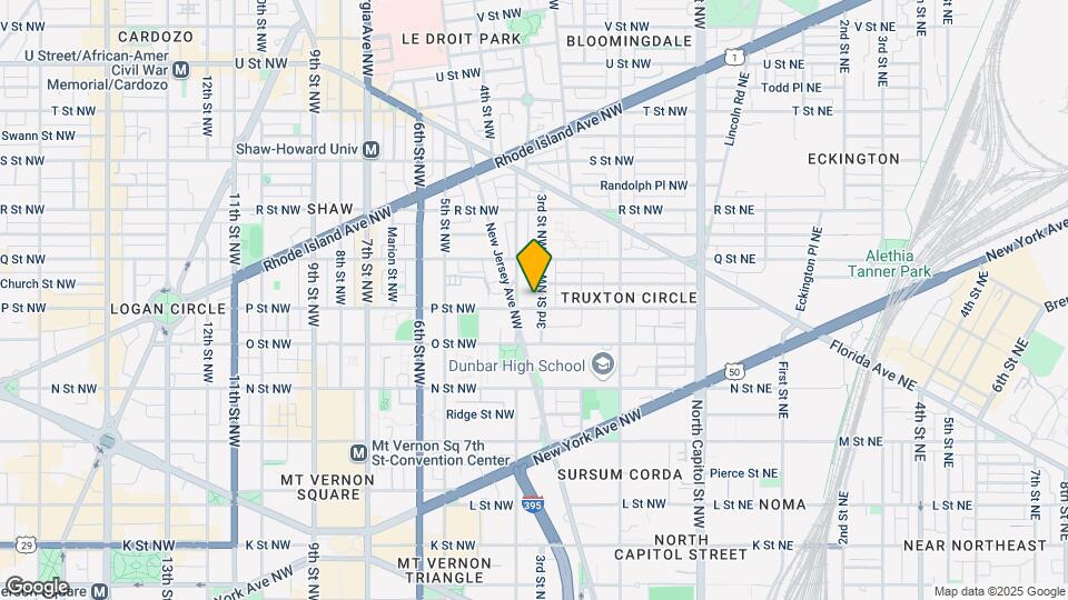 305 P St NW Map and Location Details