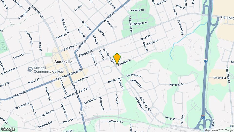 502 E Sharpe St Mapa y Detalles de la Ubicación