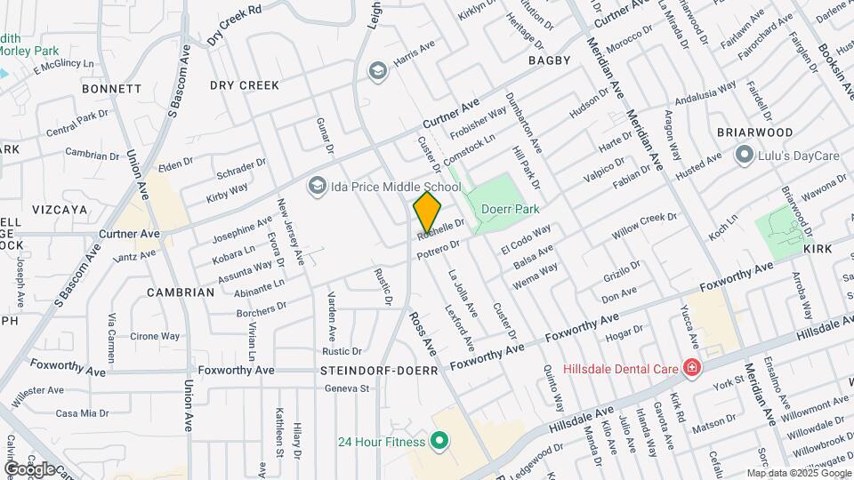 1842 Rochelle Dr Map and Location Details