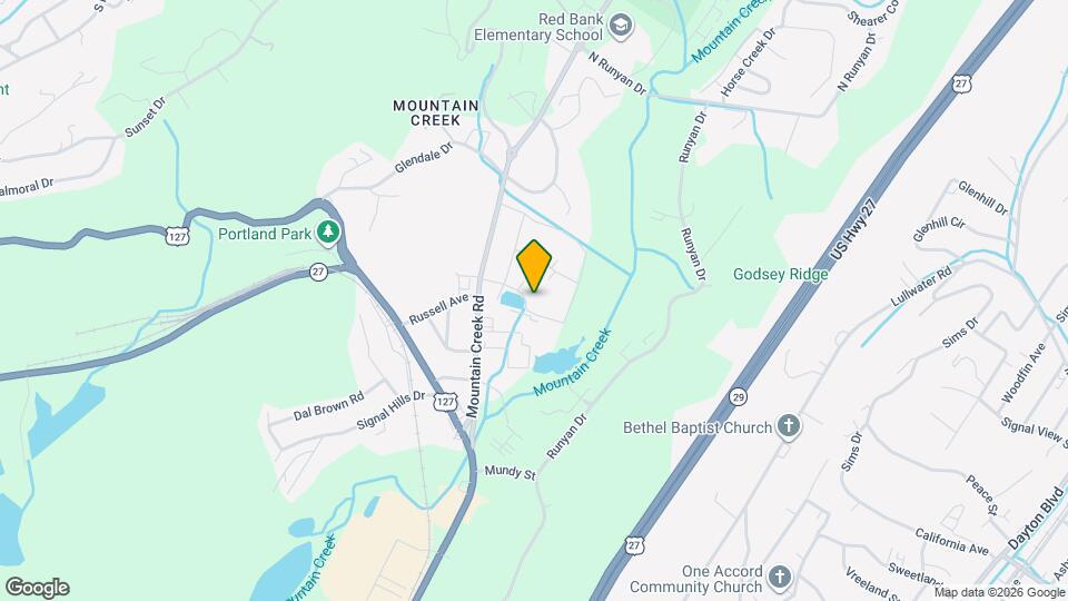 900 Mountain Creek Rd Mapa y Detalles de la Ubicación