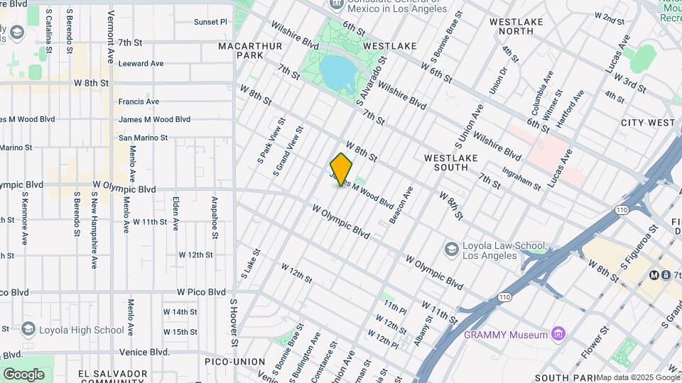914 S Westlake Ave Map and Location Details