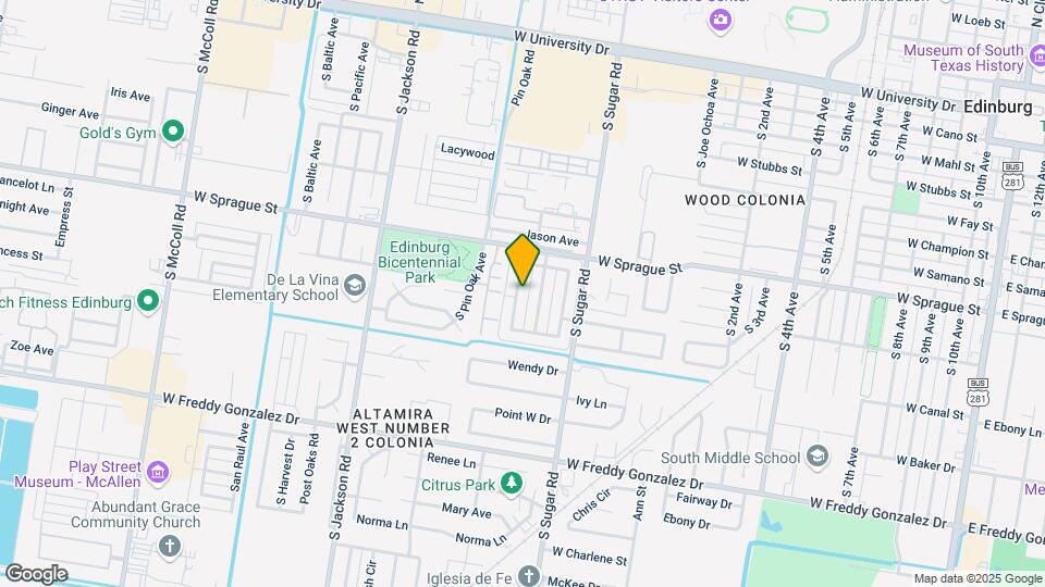 904 Lexington Cir Map and Location Details