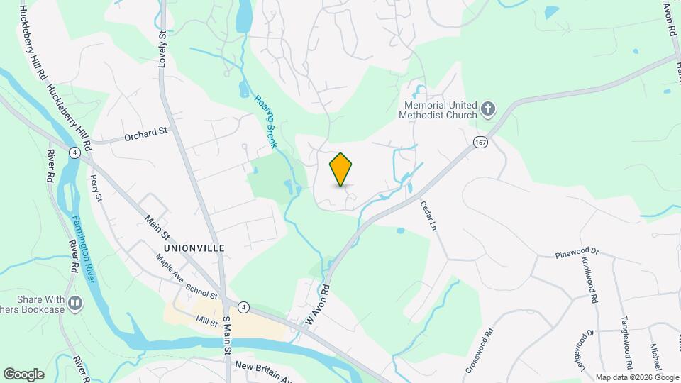 54 Great Meadow Ln, Unit 54 great meadow lane, Farmington CT 06032 Mapa y Detalles de la Ubicación