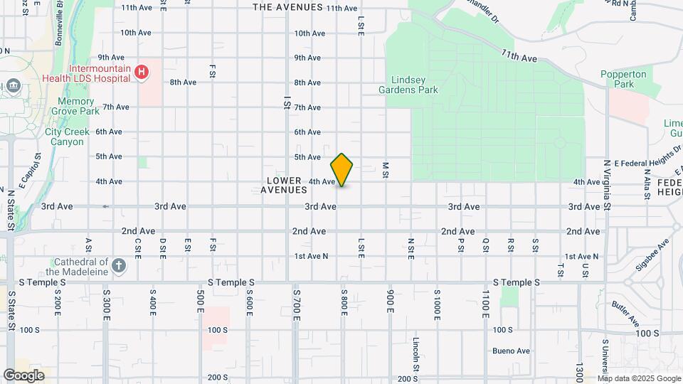 172 K St Map and Location Details