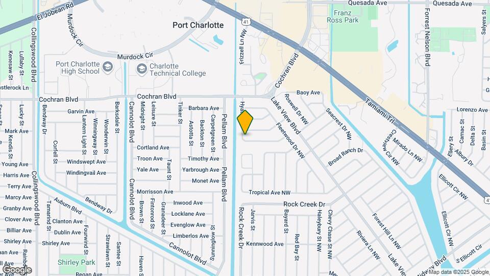 2112 Hyatt Dr Map and Location Details