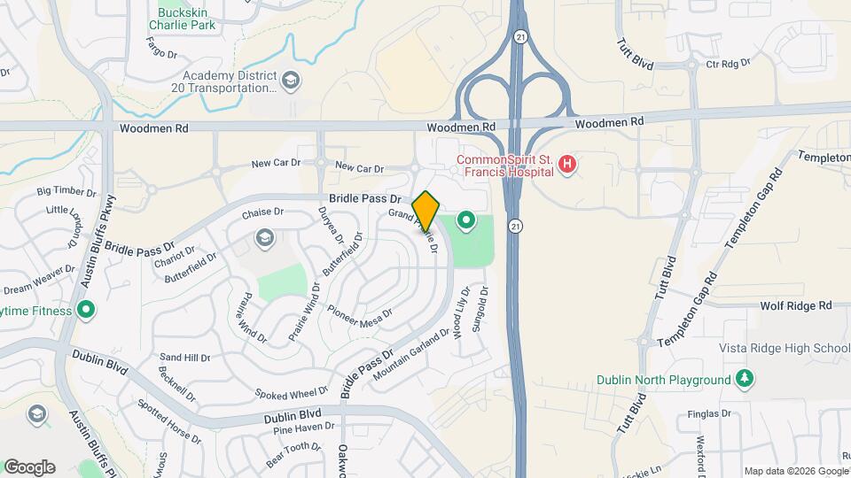 7145 Grand Prairie Dr Mapa y Detalles de la Ubicación