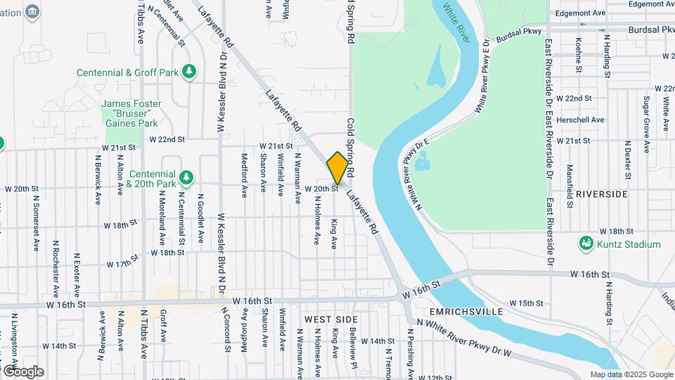 1937 King Ave Map and Location Details