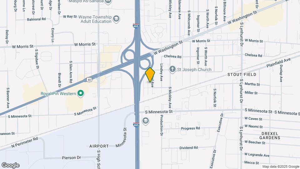 1448 S Kiel Ave Mapa y Detalles de la Ubicación