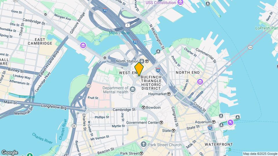 65 Causeway St, Unit 1018 Map and Location Details