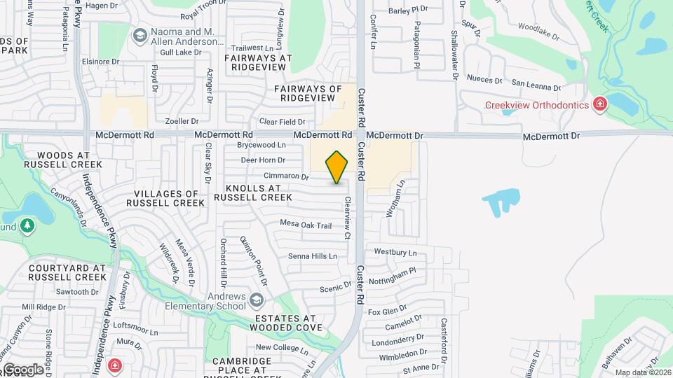 2217 Hunters Run Dr Map and Location Details