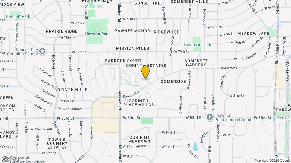 8036 Reinhardt Ln Map and Location Details