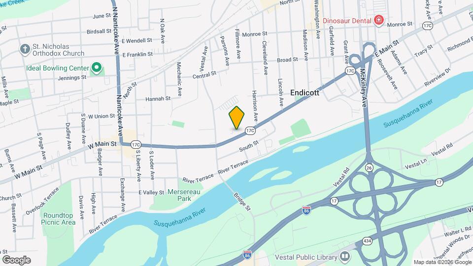 519 E Main St Map and Location Details