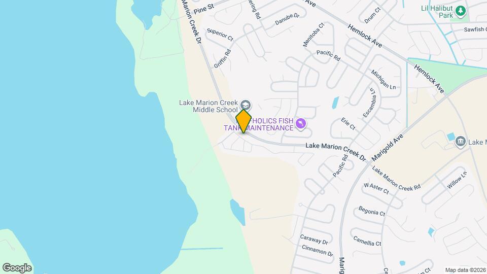 6101 Lake Marion Golf Resort Map and Location Details