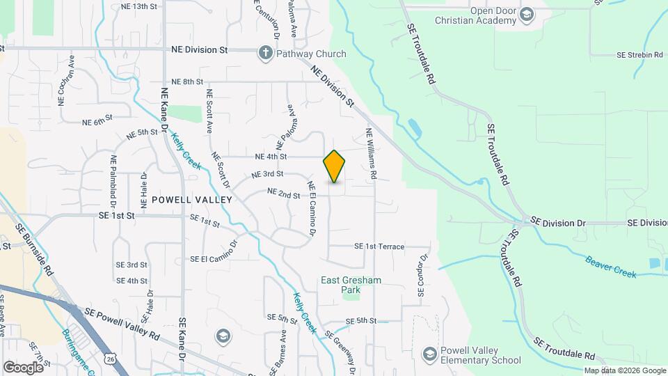 230 NE Greenway Dr Map and Location Details