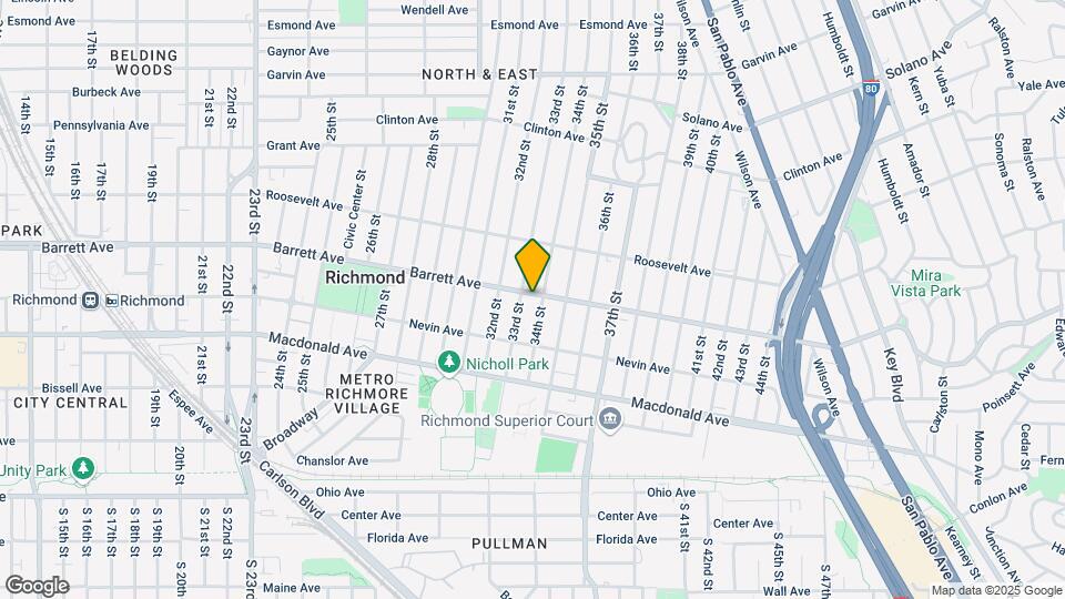 3310-3320 Barrett Ave Mapa y Detalles de la Ubicación
