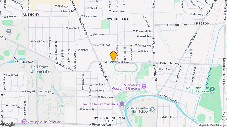 707 W Centennial Ave Map and Location Details