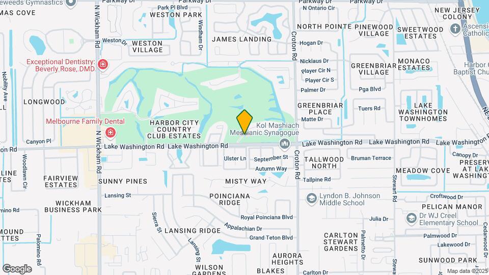 2245 Golf Isle Dr Map and Location Details