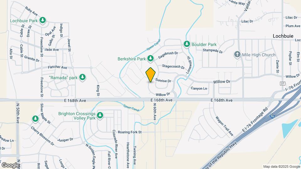 892 Willow Dr Map and Location Details