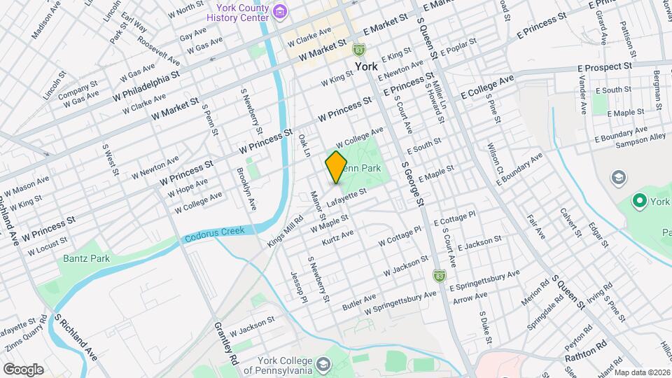 410 S Pershing Ave Mapa y Detalles de la Ubicación