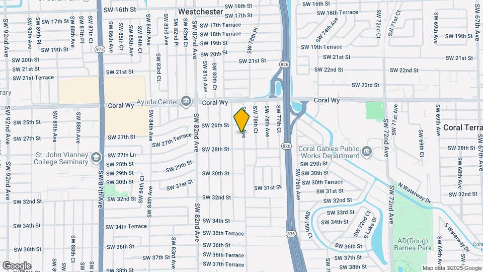 2640 SW 79th Ave Map and Location Details