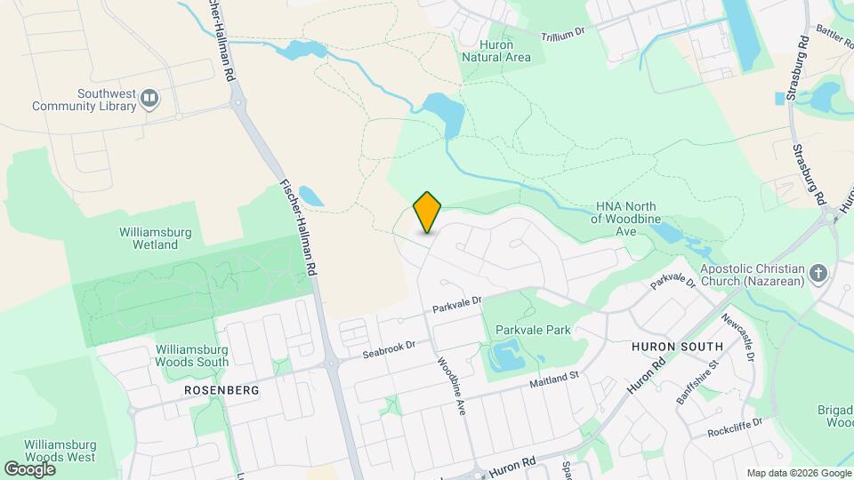 265 Woodbine Ave Map and Location Details